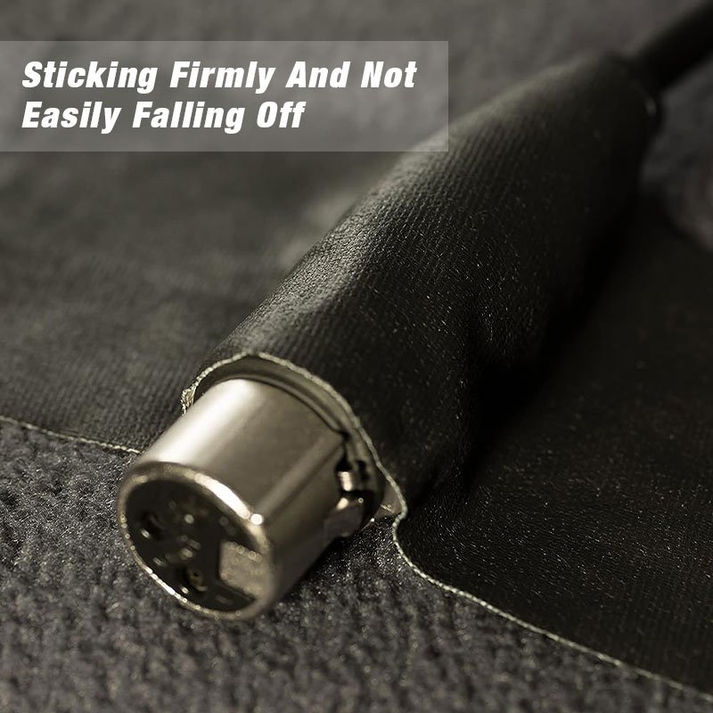 Video Adhesive Easy Tear Single Sided Tape Black Carpet Duct Tape
