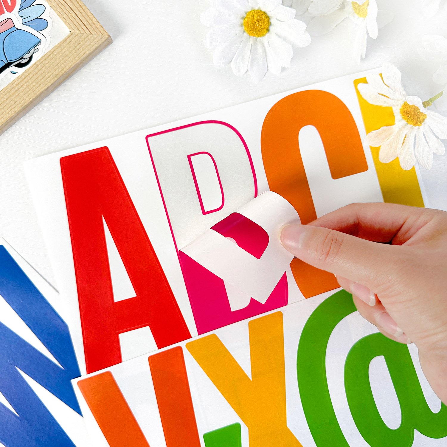 Custom Pre-Cut Cute Girl Kawaii Stickers Double Single-Sided EVA Foam Tape for Kids Waterproof Masking Hot Melt Acrylic Adhesive