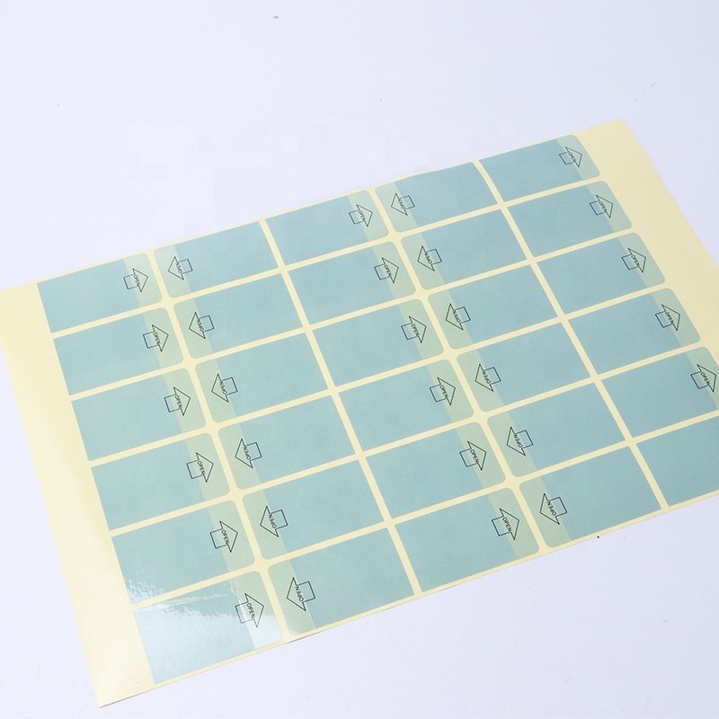 Custom printing inkjet transparent sticker waterproof transparent oil proof sticker roll clear sticker sheets transparent spices