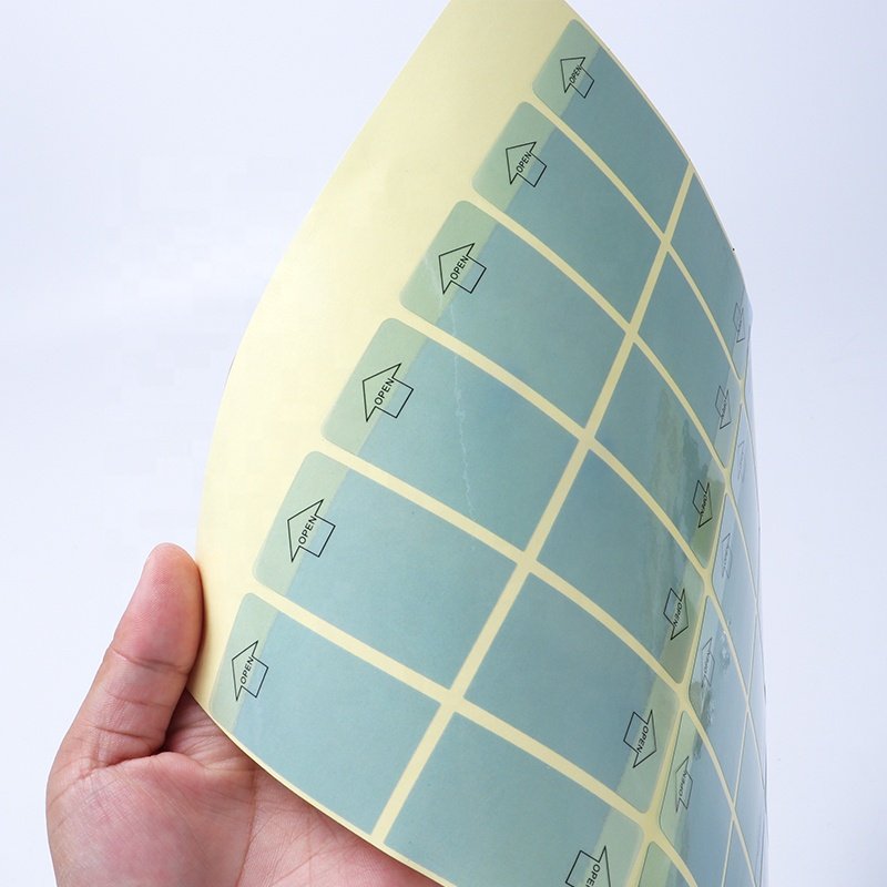 Custom printing inkjet transparent sticker waterproof transparent oil proof sticker roll clear sticker sheets transparent spices