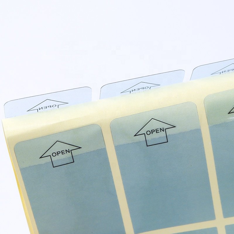 Custom printing inkjet transparent sticker waterproof transparent oil proof sticker roll clear sticker sheets transparent spices