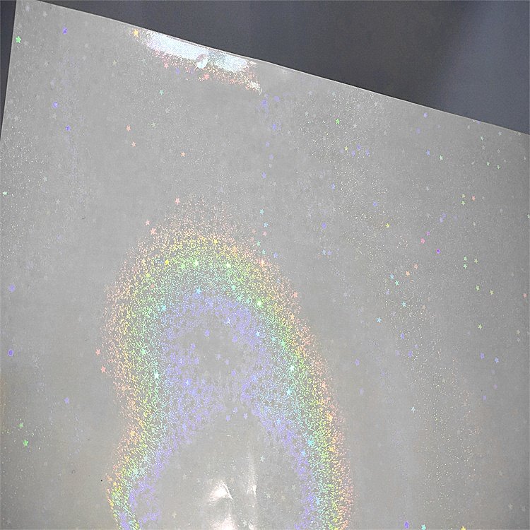 Waterproof BOPP Cold Lamination Film Laminated Sheets A4 Holographic Overlay Cold Lamination Film