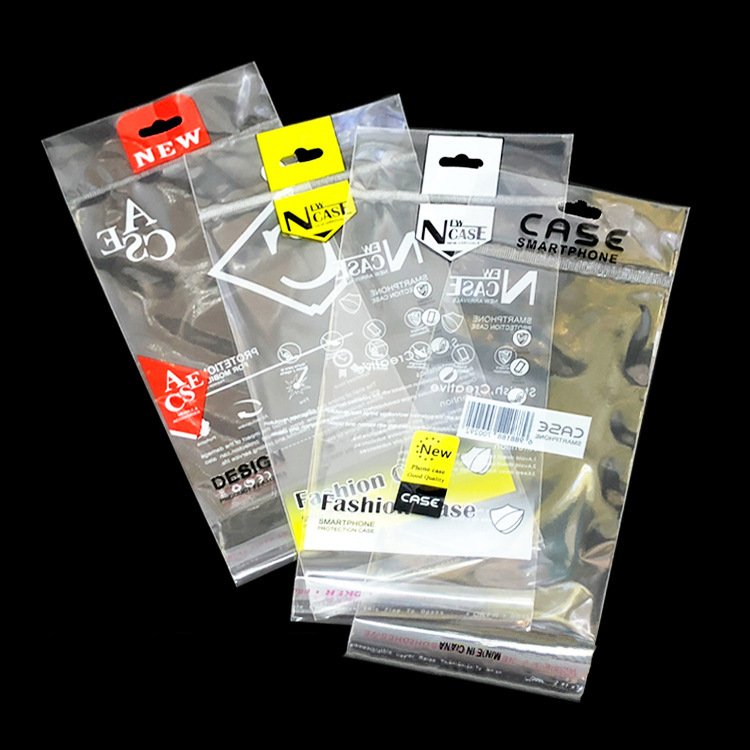 Custom Logo Clear Self Adhesive Opp Bag LDPE Packing Cellophane Opp Plastic Bags For Clothing Packaging