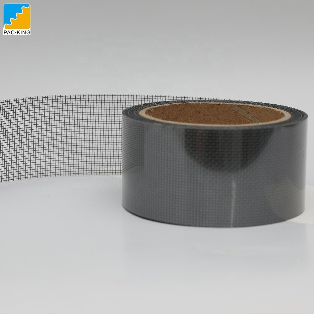 High Quality Strong Adhesive Screen Window and Door Repair Fiberglass Mesh Repair Broken Hole fly Patch Screen Repair Tape