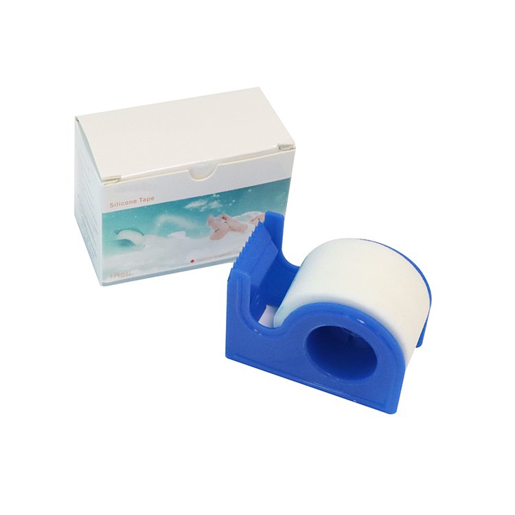 BLUENJOY Best Sell Medical Grade Adhesive Silicone Eyelash Tape Non Woven Silicone Tape