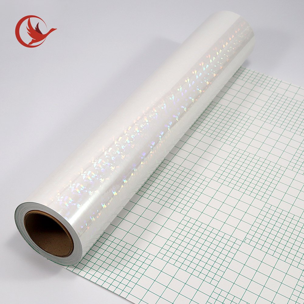 Laser Cold Lamination Film Transparent Self Adhesive Holographic Photo