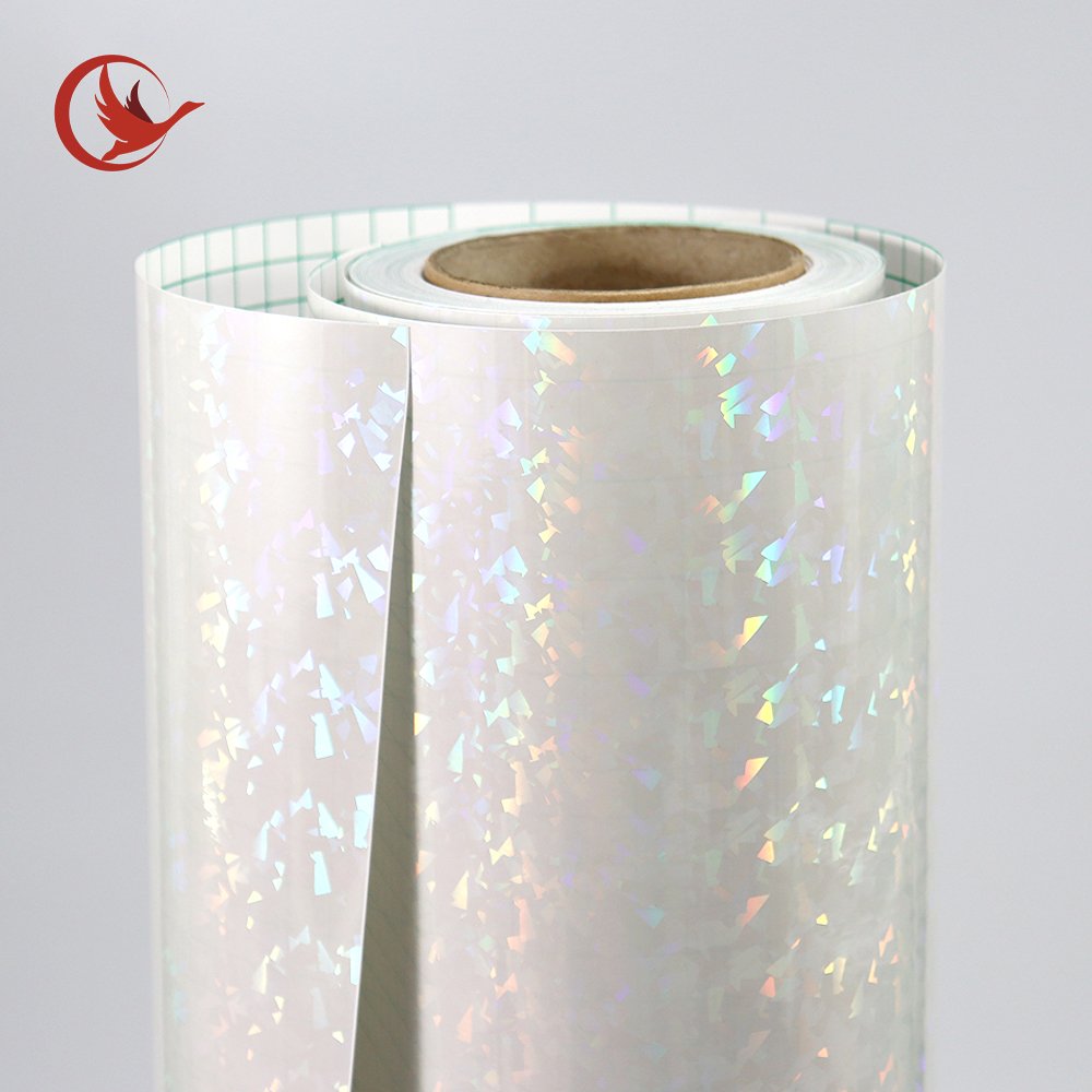Laser Cold Lamination Film Transparent Self Adhesive Holographic Photo