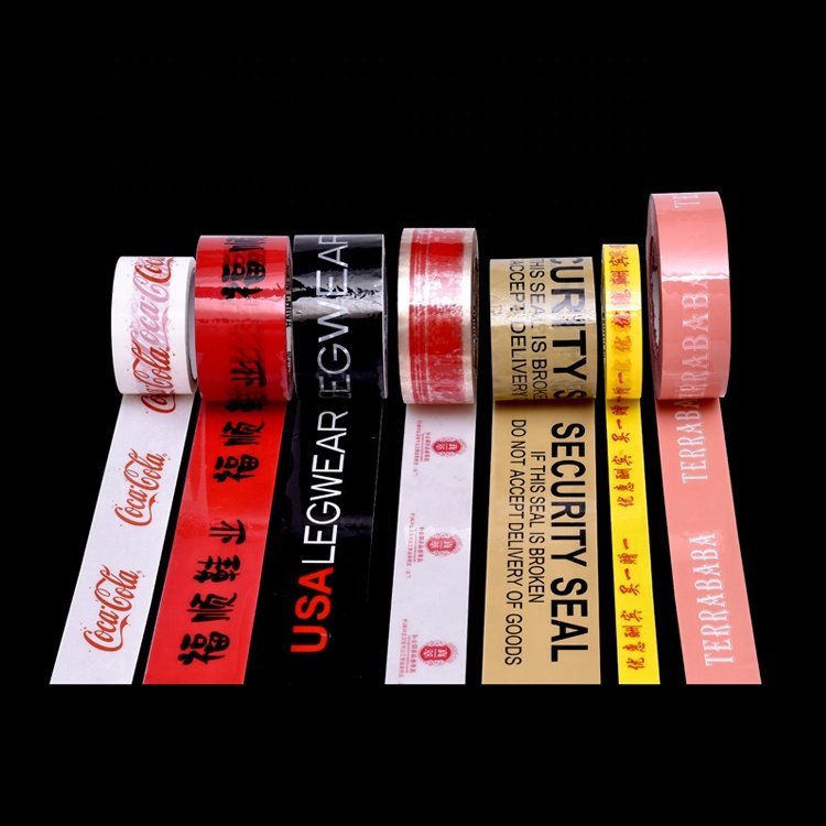 Custom BOPP Personalized Packing Tapes Waterproof Carton Package Offer Printing
