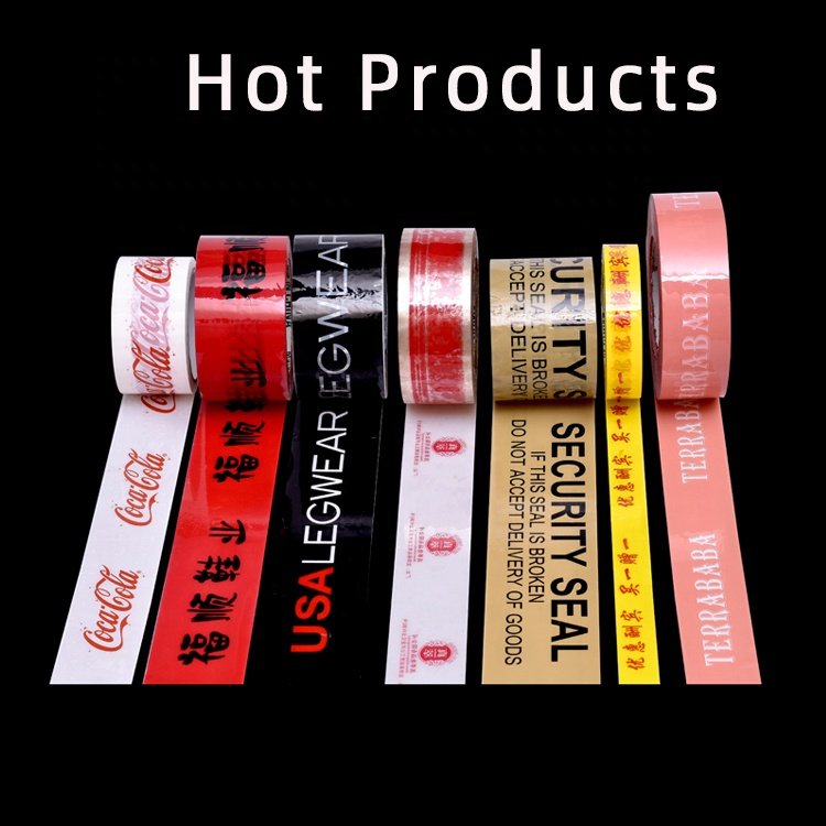 Custom BOPP Personalized Packing Tapes Waterproof Carton Package Offer Printing