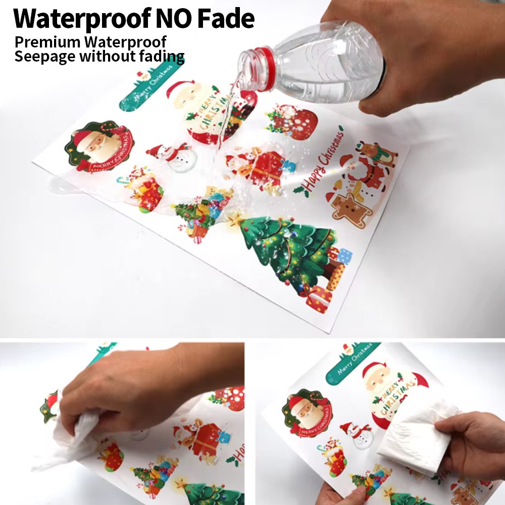A4 Adhesive Glossy waterproof flat Inkjet A4 vinyl sticker printer label Paper