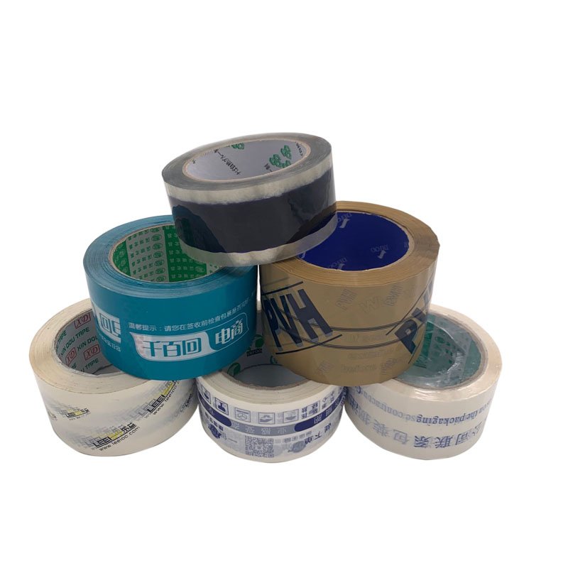 Factory Adhesive Seal Packaging Tape Custom Logo Printed Moving Gum Tape