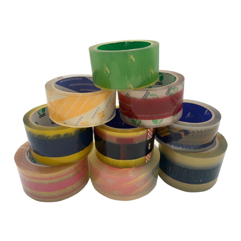 Factory Adhesive Seal Packaging Tape Custom Logo Printed Moving Gum Tape