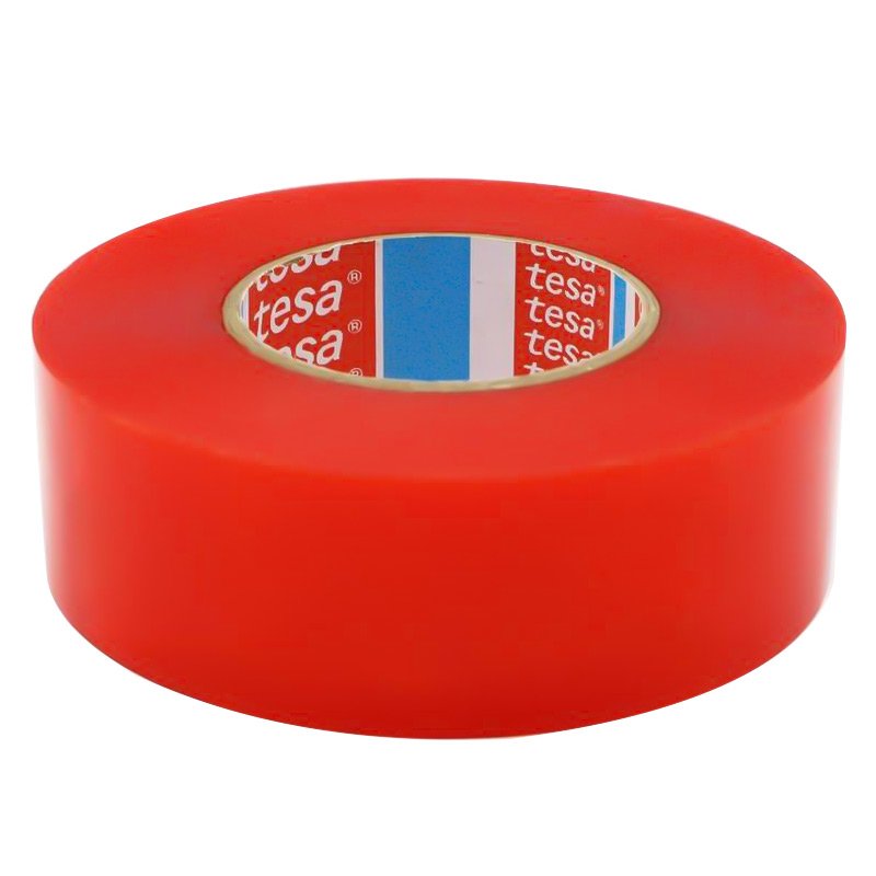 Tesa 4965 red polyester film double sided transparent PET film tape Product Features adhesive tape