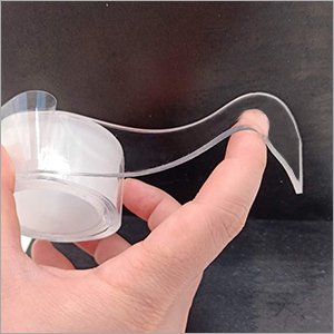 Double Sided Washable Adhesive Tape , Strong Viscosity Self Adhesive Rug Carpet Seaming Gel Transparent Nano Tape