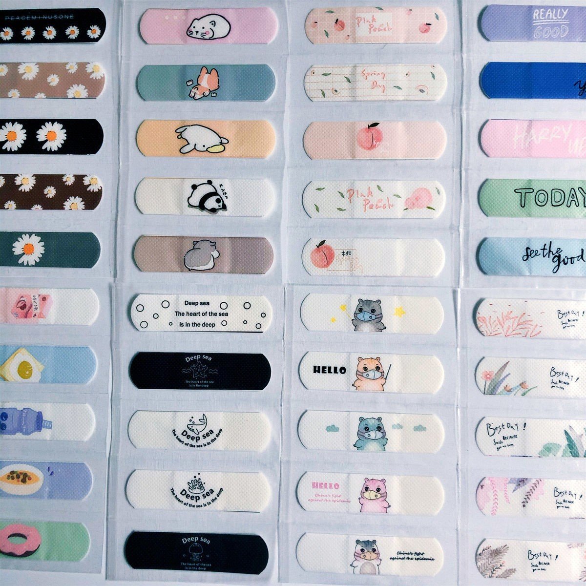 Cartoon Animal Pattern Band Aid Hemostasis Adhesive Bandages First Aid Emergency Kit Wound Plaster band aid or Kids