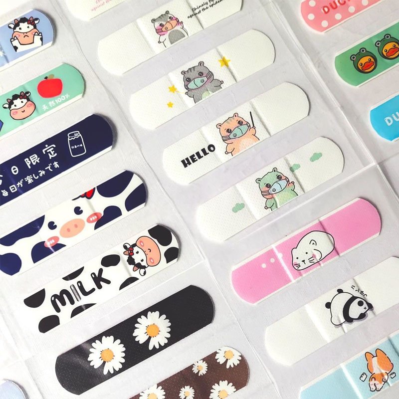 Cartoon Animal Pattern Band Aid Hemostasis Adhesive Bandages First Aid Emergency Kit Wound Plaster band aid or Kids