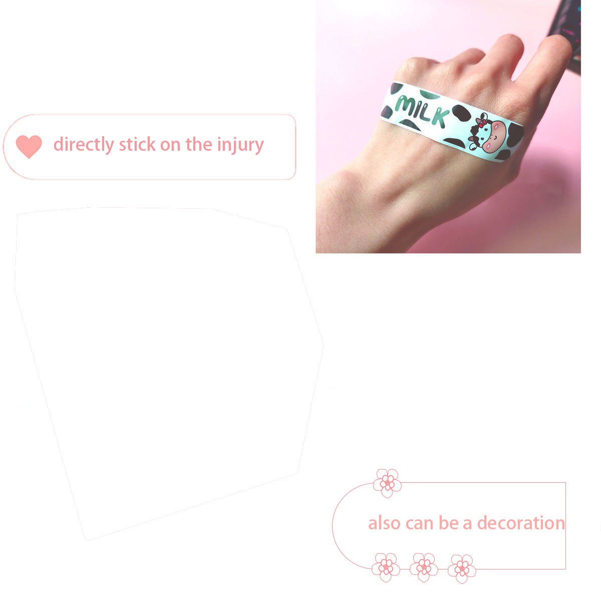 Cartoon Animal Pattern Band Aid Hemostasis Adhesive Bandages First Aid Emergency Kit Wound Plaster band aid or Kids