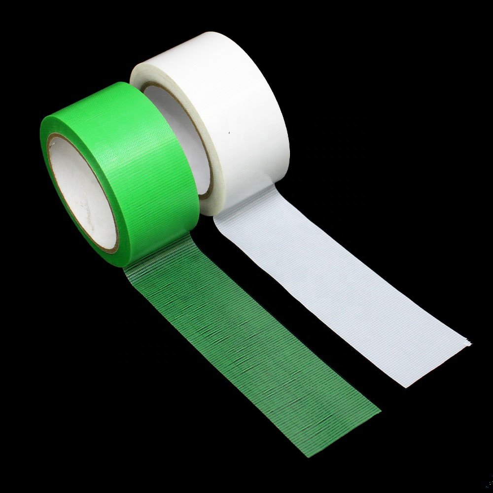 1- Recyclable UV Resistant Spray Paint Protection No-Residual Polyethylene Film PE Cloth Masking Self Adhesive Tape