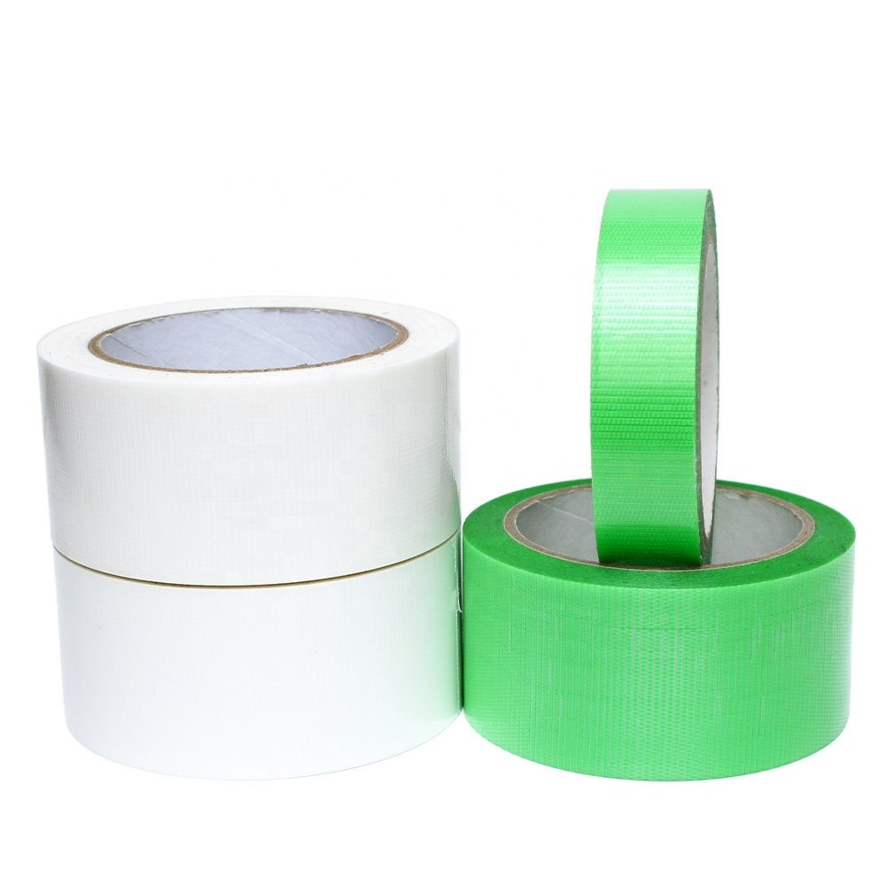 1- Recyclable UV Resistant Spray Paint Protection No-Residual Polyethylene Film PE Cloth Masking Self Adhesive Tape