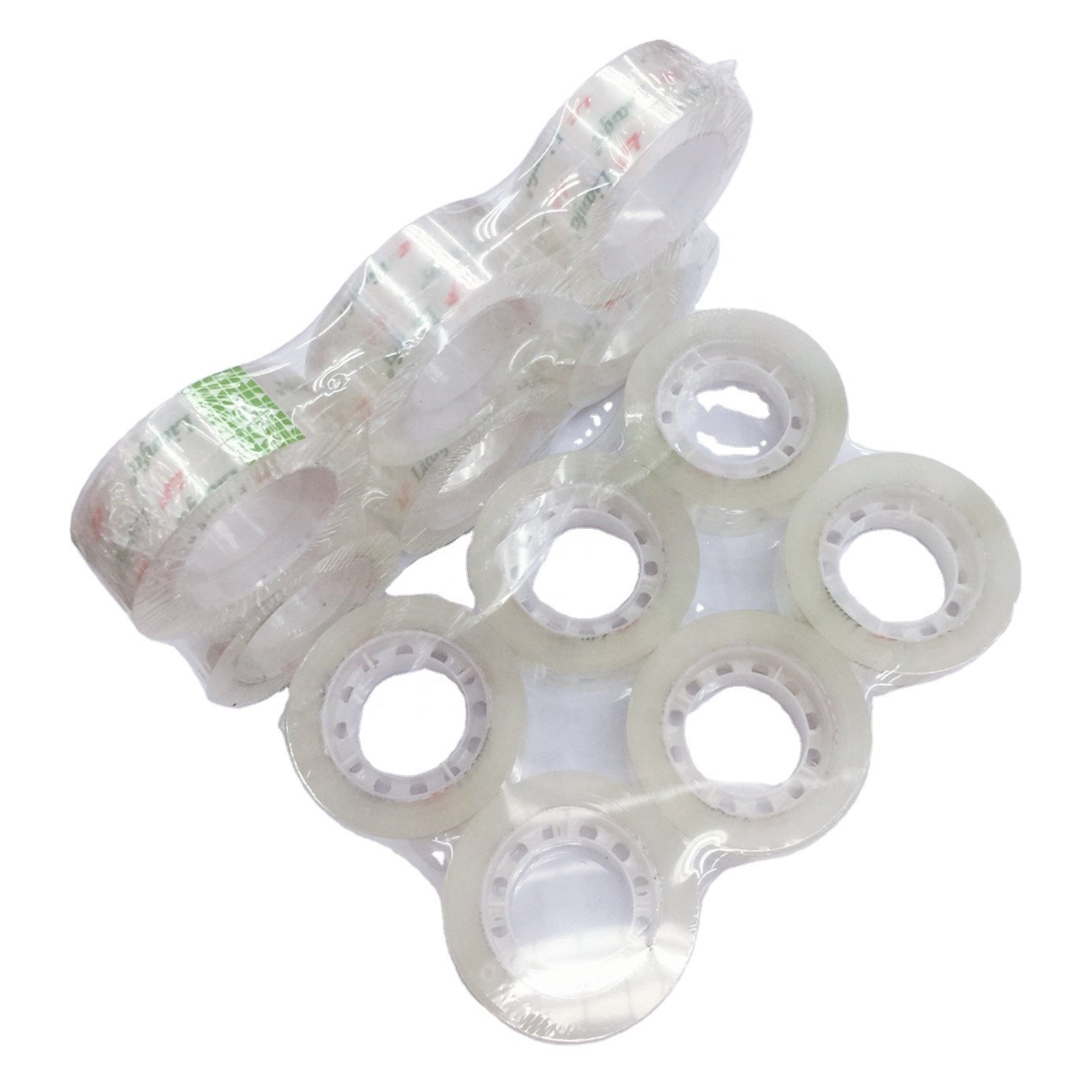 super clear BOPP stationery tape transparent box packing stationery adhesive tape