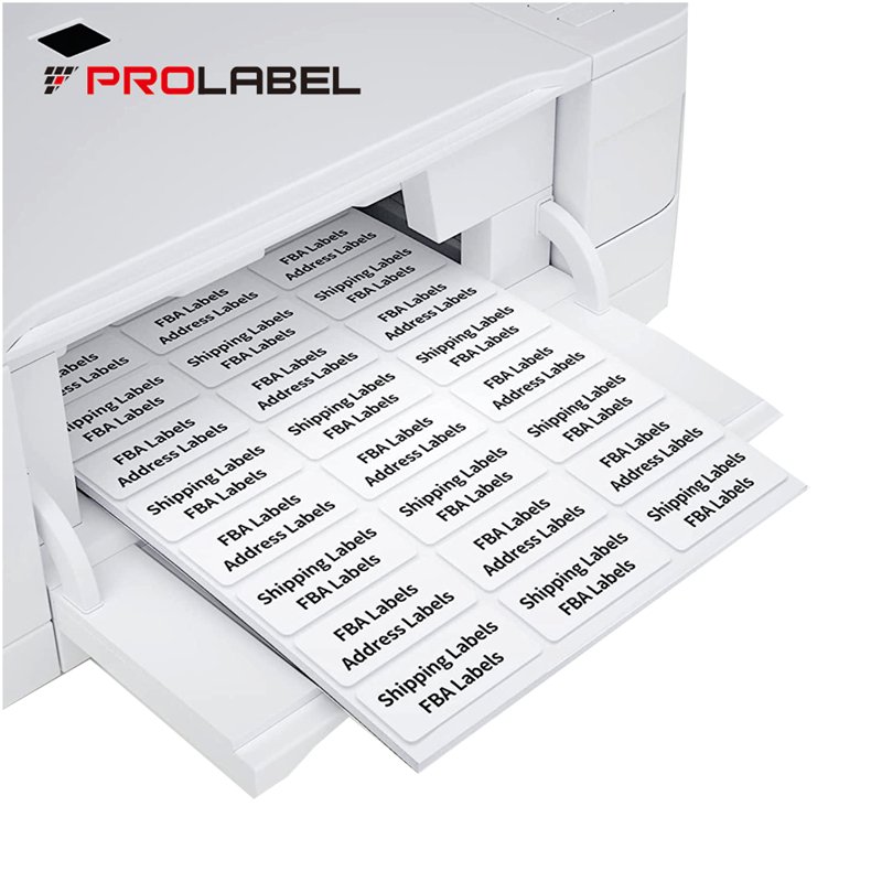 High Quality White Waterproof Adhesive Vinyl Label Sticker A4 210x297mm Brand Logo Barcode Stickers Labels Custom