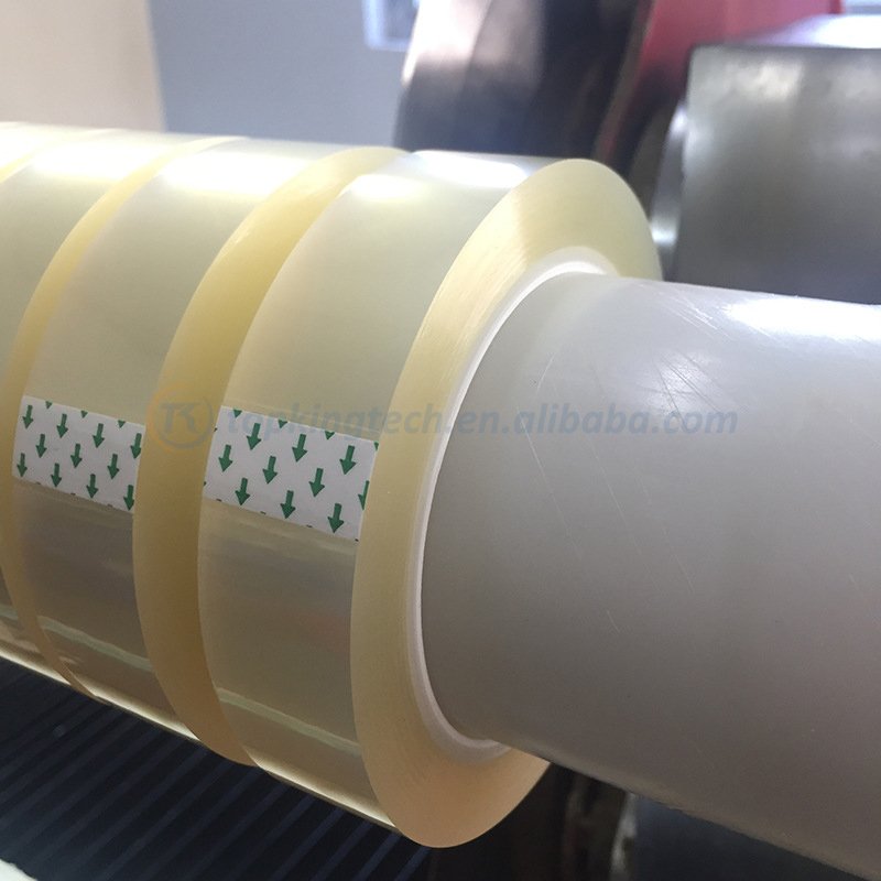 Low MOQ Silicone Clear Heat Resistant Sublimation Tape Strong Adhesive PET Transparent Tape for Sublimation