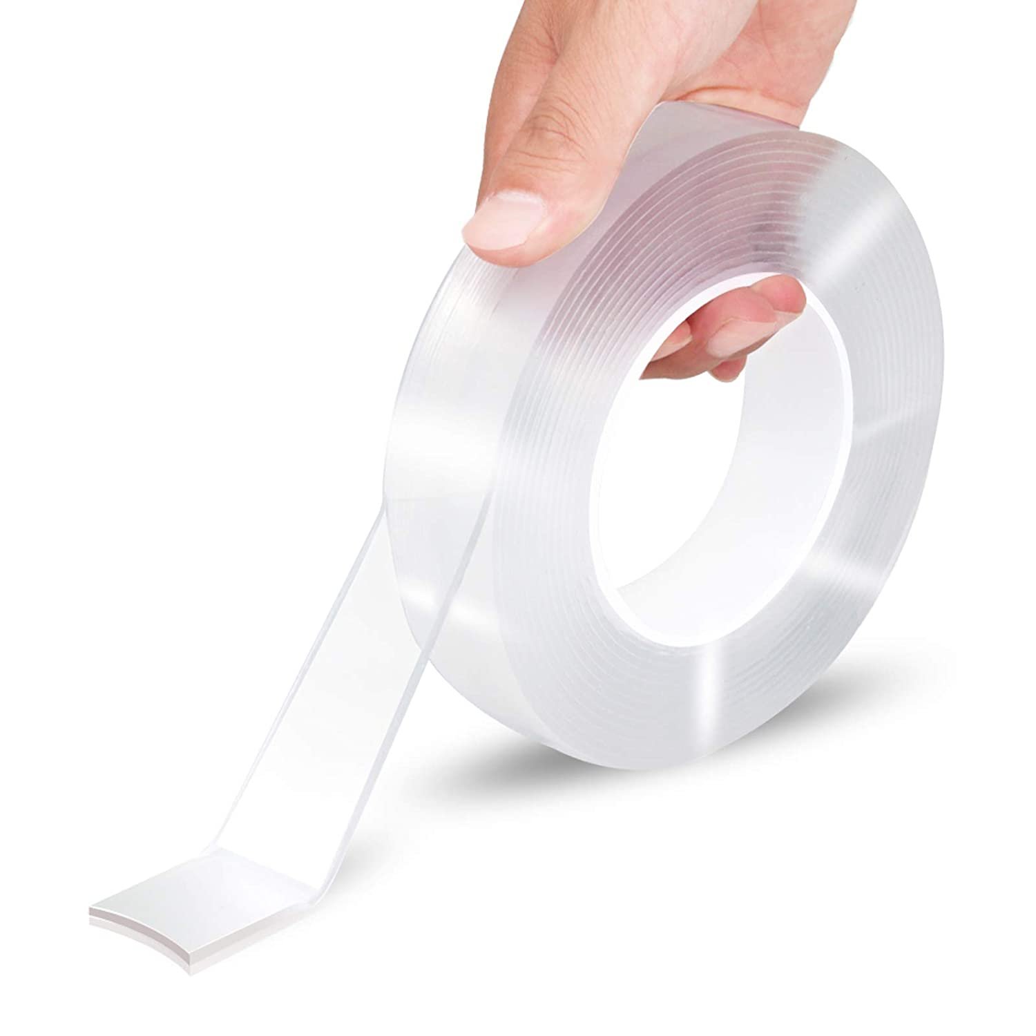 Transparent Nano Double Side Adhesive Tape Reusable Silicone Nano Adhesive Tape