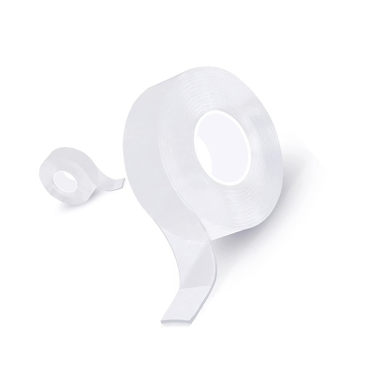 Transparent Nano Double Side Adhesive Tape Reusable Silicone Nano Adhesive Tape