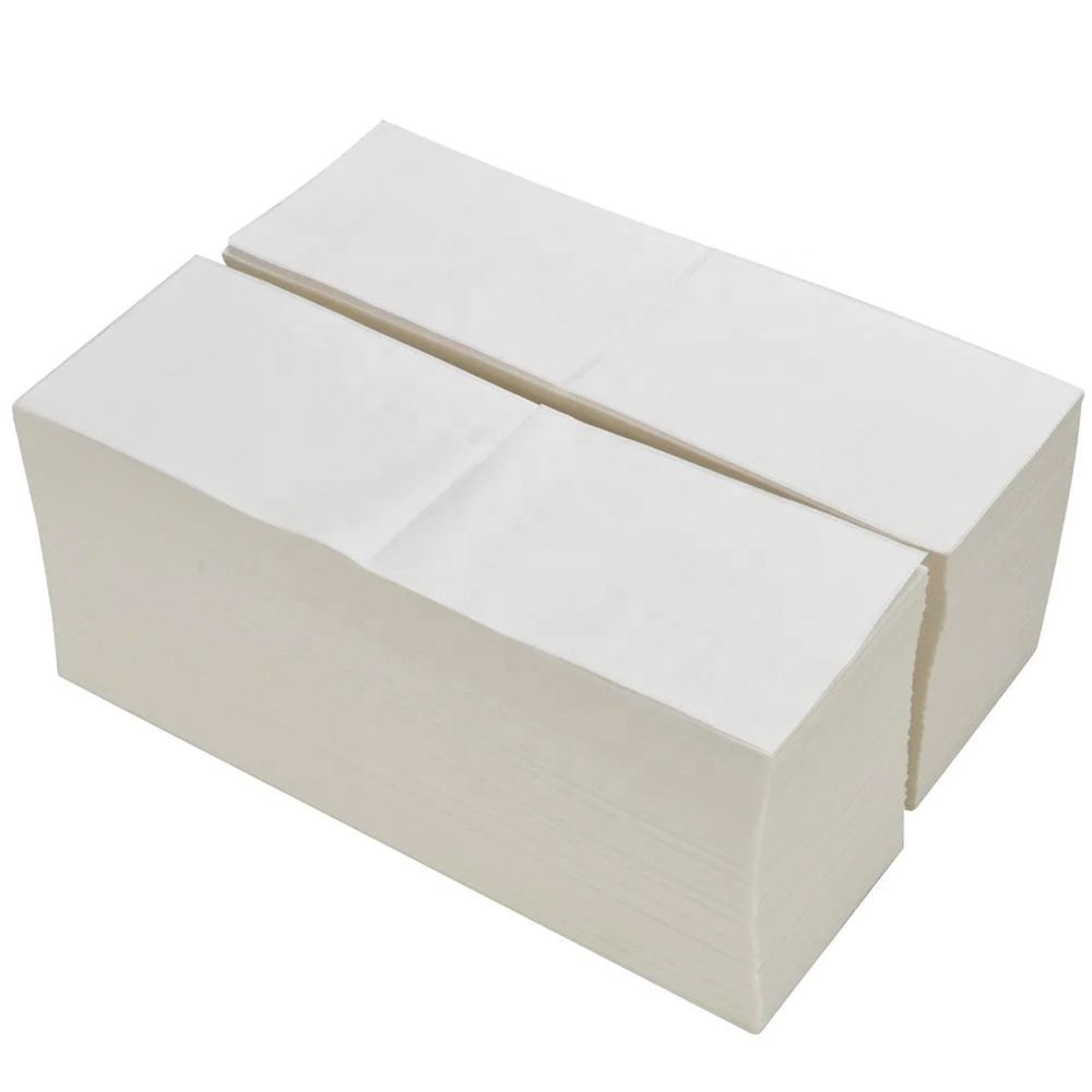 4x6 (100x150mm) Direct Thermal Fold Labels Waterproof Adhesive Paper Stickers for Custom Shipping Labels
