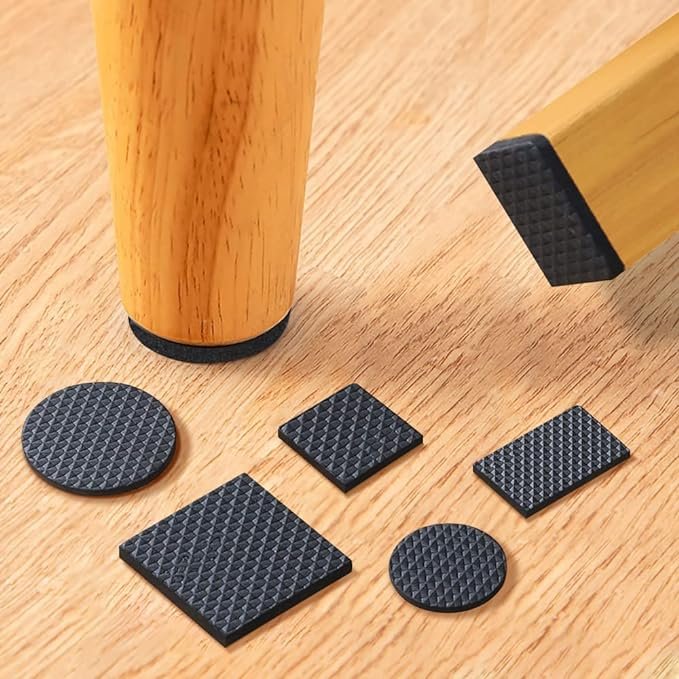 Custom Mesh Adhesive Backing Adhesion Neoprene Insulation Closed Cell Sheet Square Round Foam Pad For Furniture Cars Electrical