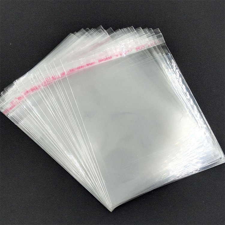 China factory supply accept custom bread opp cookie bag eco friendly clear plastic packaging opp cpp bag with adhesive packaging