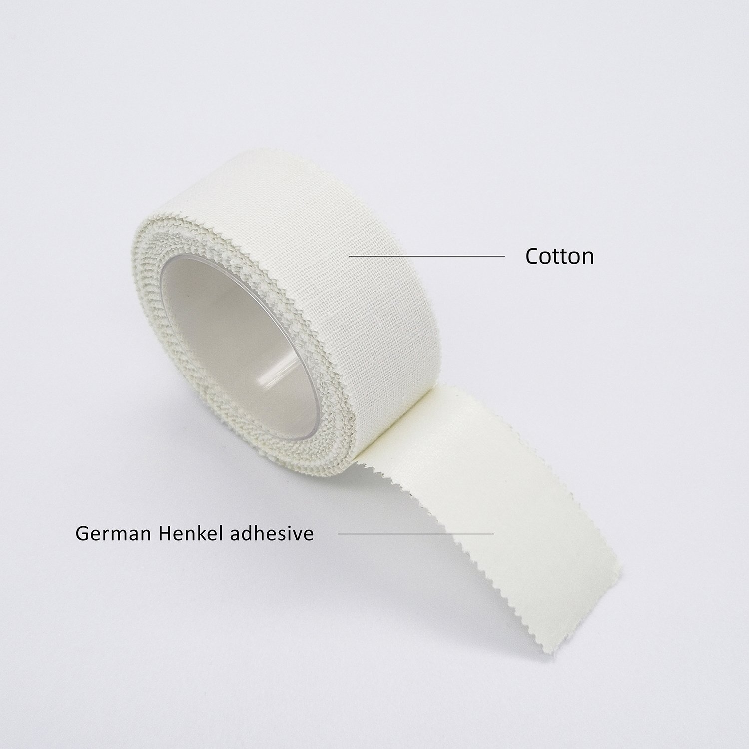 Hynaut medical tape in low price with high quality cotton/paper tape durable adhesive