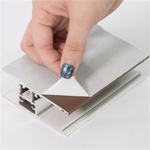 No Glue Residual Plastic Film Adhesion PE window Protection Tape for Aluminium Profiles Windows Doors