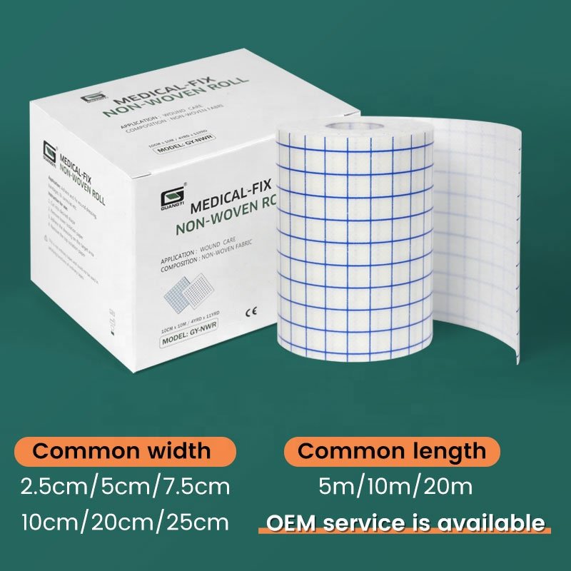 Factory Direct Supply Medical Adhesives Surgical Tape Non Woven Tape