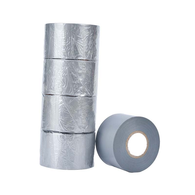 PVC Joint Wrapping Plastic Wrap Self Adhesive Insulation Gray Duct Pipe Tape