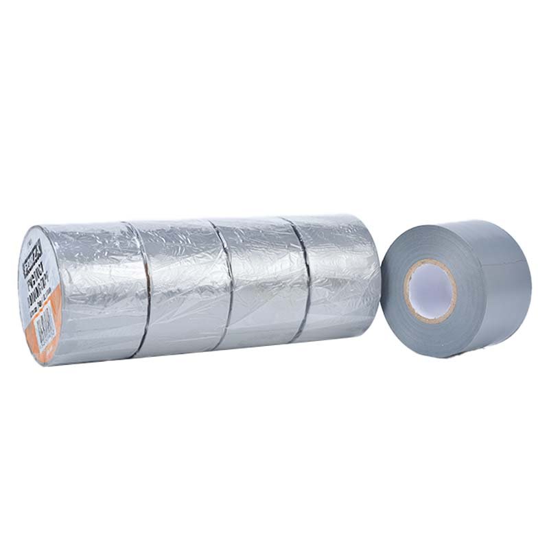 PVC Joint Wrapping Plastic Wrap Self Adhesive Insulation Gray Duct Pipe Tape