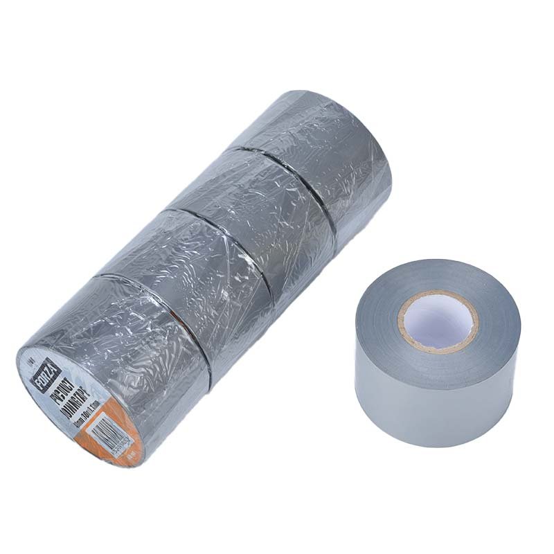 PVC Joint Wrapping Plastic Wrap Self Adhesive Insulation Gray Duct Pipe Tape