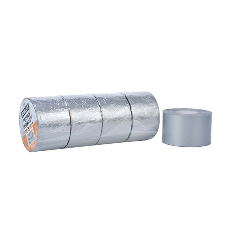 PVC Joint Wrapping Plastic Wrap Self Adhesive Insulation Gray Duct Pipe Tape