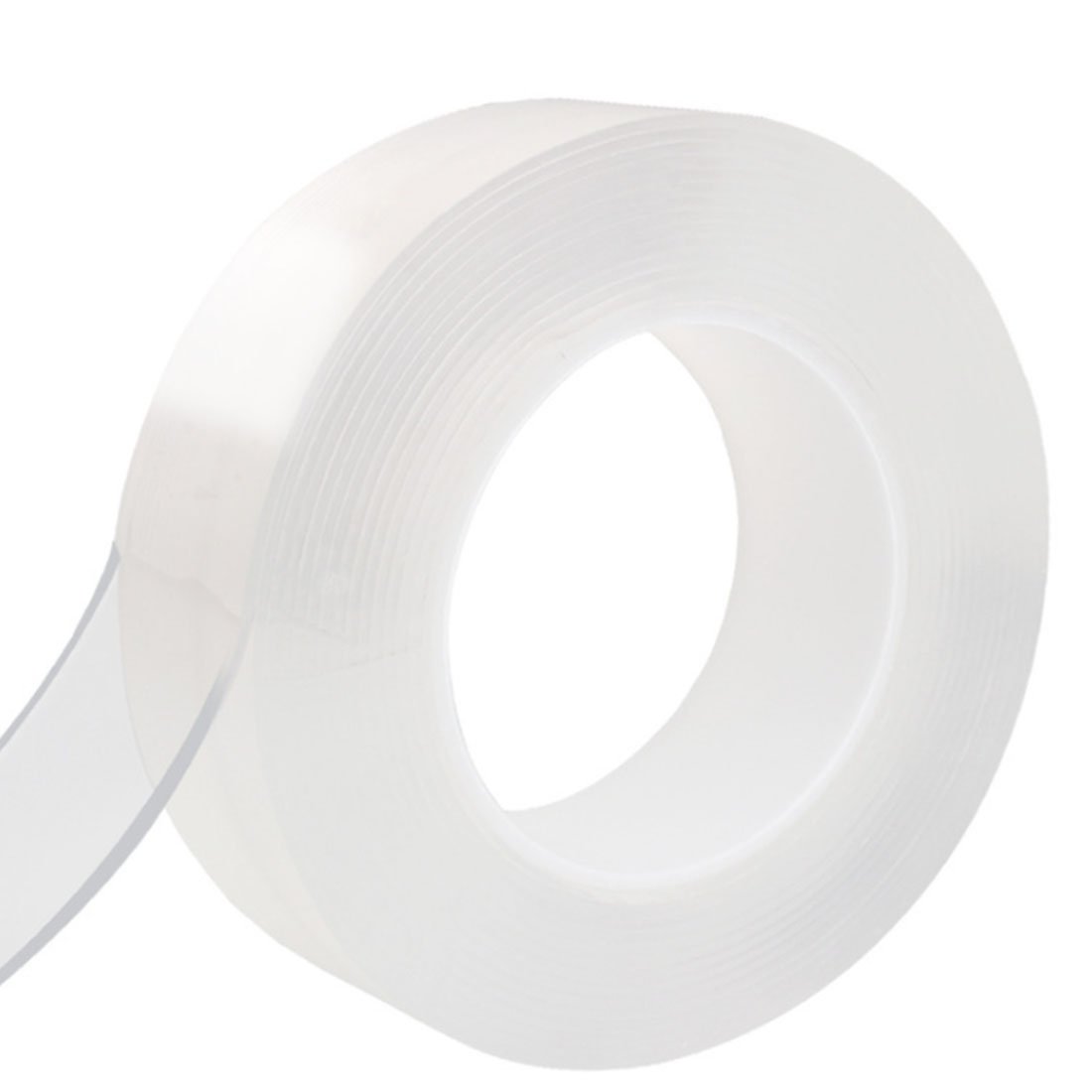 GNT01 5m Transparent Self Stick Reusable Strong Extension Traceless D/S Tape Customised Double Sided Grip Adhesive Nano Tape