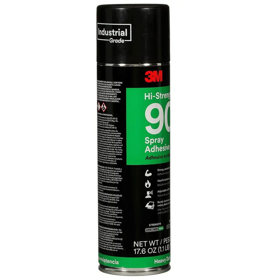 3M Hi-strength 90 Spray Adhesive High Strength Heavy Duty Spray High Temperature Resistant Original 90 Glue For Automotive