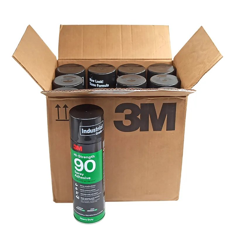 3M Hi-strength 90 Spray Adhesive High Strength Heavy Duty Spray High Temperature Resistant Original 90 Glue For Automotive