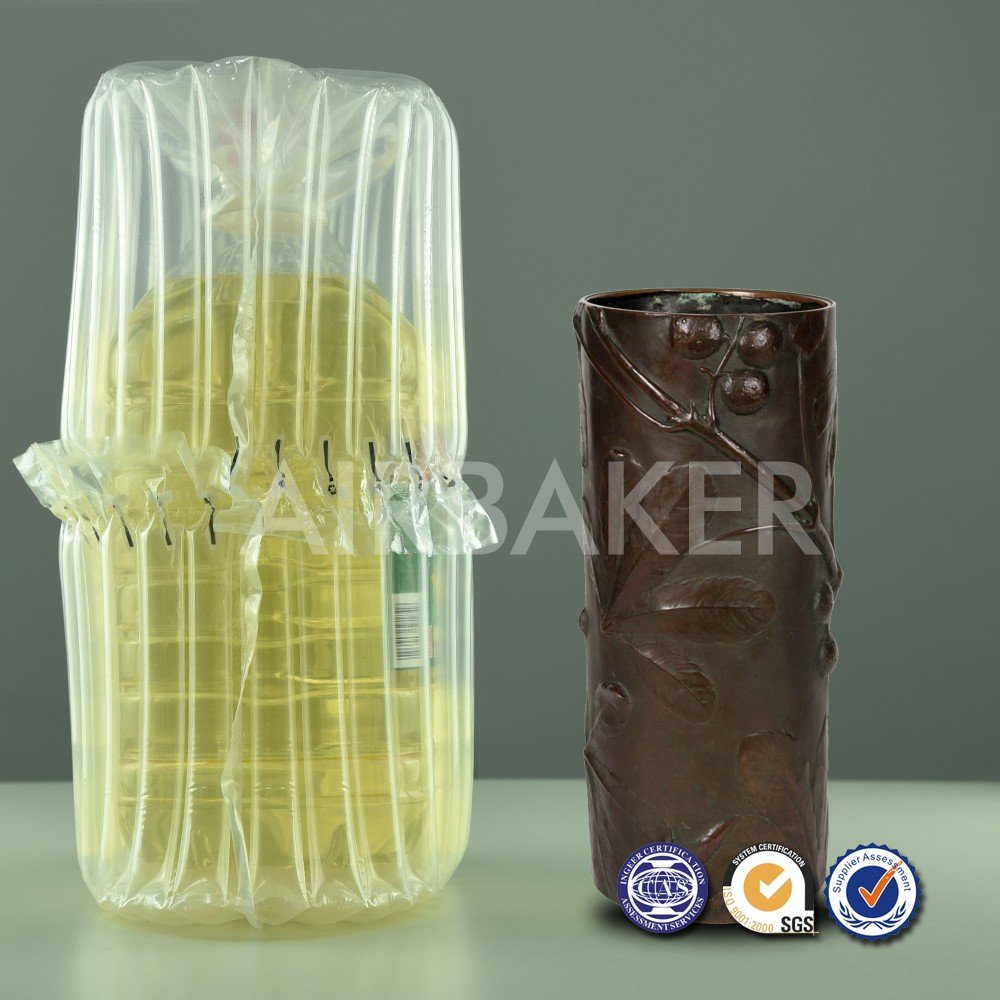 Self Adhesive Seal Bag Fashion Air Bubble Inflatable Packaging Bag air column bag for wine bottle camera laptop cushion packing