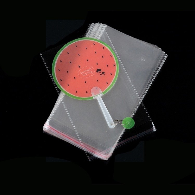 Custom Logo Clothing Clear Package Plastic Opp Bag Self Adhesive Transparent Plastic Wrap Packing Opp Poly Gift Bag For Parcels