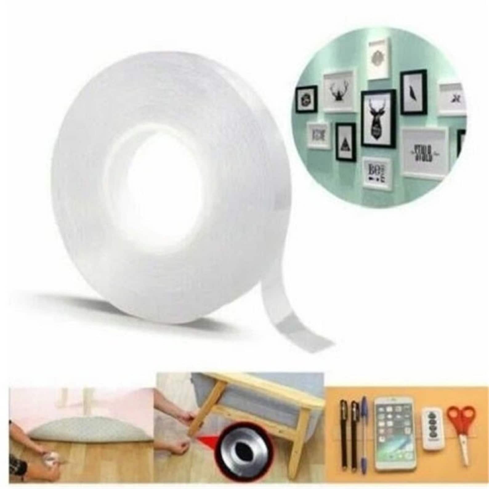 Reusable Adhesive Nano Tape Double Sided Heavy Duty 5M Transparent In Roll Nano Tape