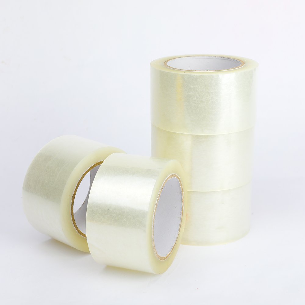 High Quality Cinta De Embalaje Adhesive Transparent Clear Bopp Packing Tape For Sealing Cartons