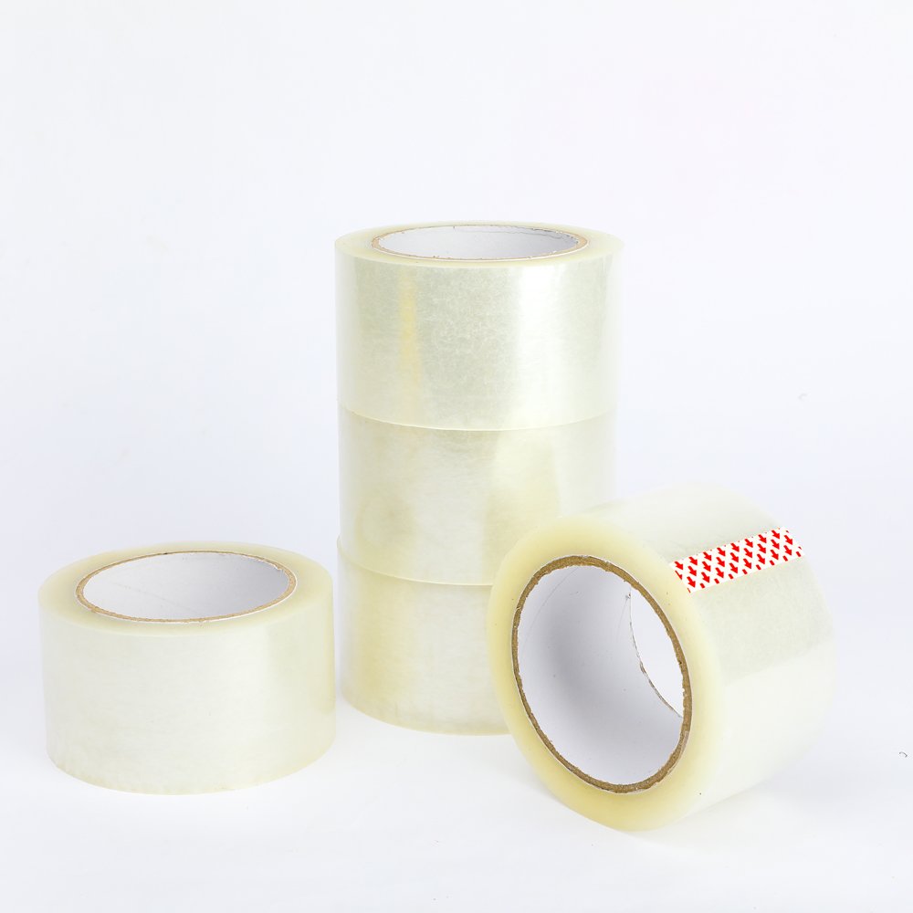 High Quality Cinta De Embalaje Adhesive Transparent Clear Bopp Packing Tape For Sealing Cartons