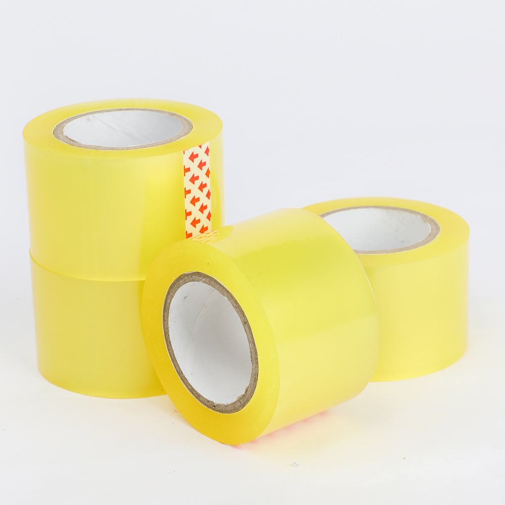 High Quality Cinta De Embalaje Adhesive Transparent Clear Bopp Packing Tape For Sealing Cartons