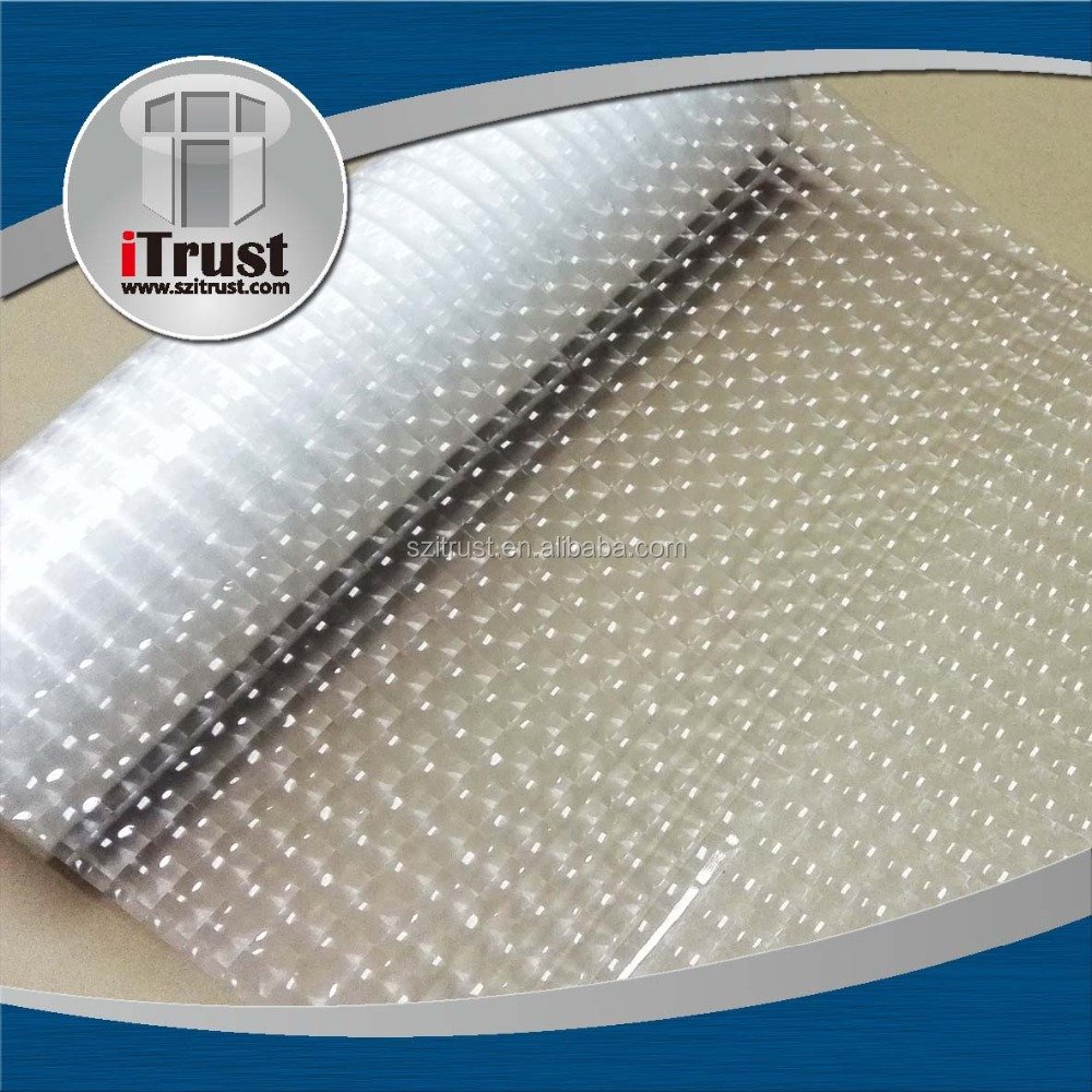 2024 Hot selling Self Adhesive Hologram Sticker Rectangular Sticker Waterproof Bopp Holographic Plastic Film Roll