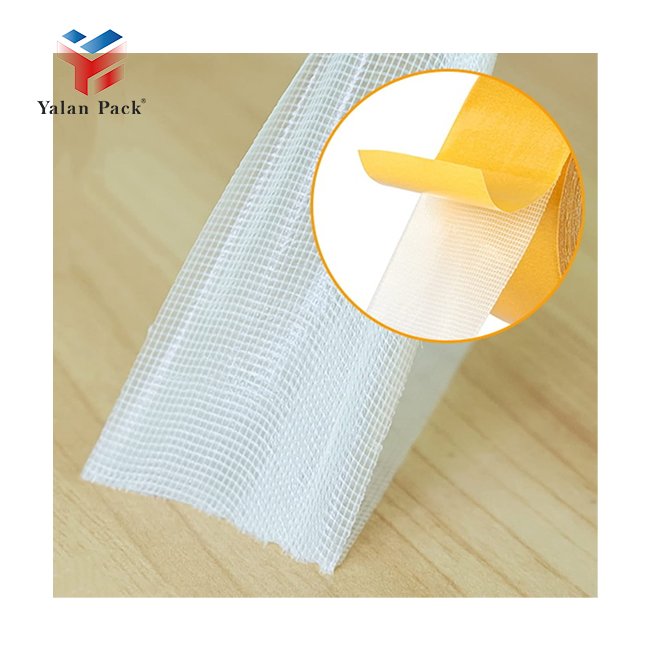 Custom Size Household Adhesives Fiber Tape Sided Fiberglass Mesh Tape Double Sided Mesh Tape