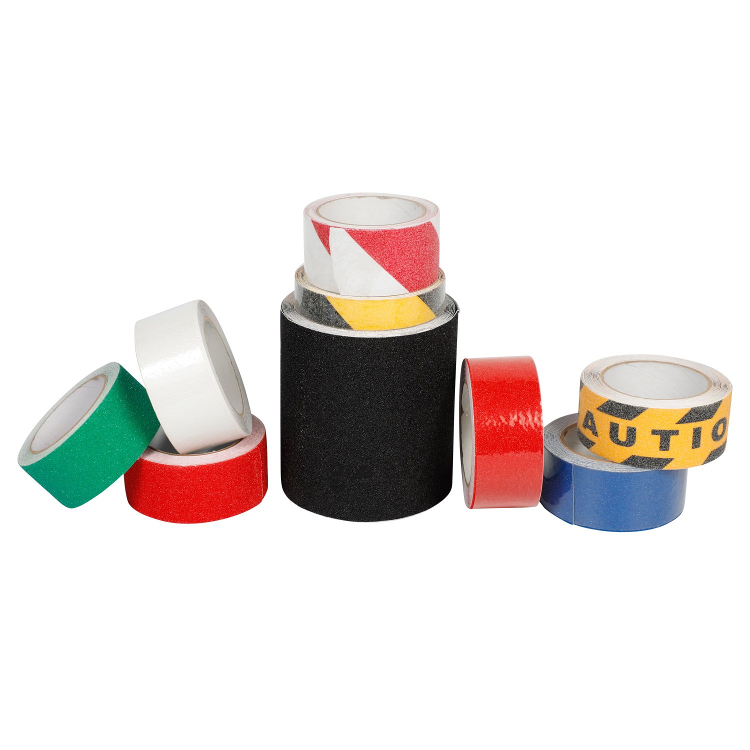 Waterproof Black Resistant High Rubber Self Adhesive Backed Concrete Grip Anti Slip Adhesive Tape For Stair Strip Safety Walk